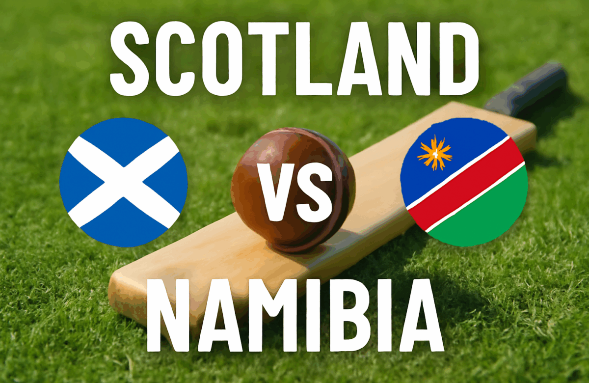 Scotland vs Namibia: Scorecards, Highlights, and Upcoming Fixtures